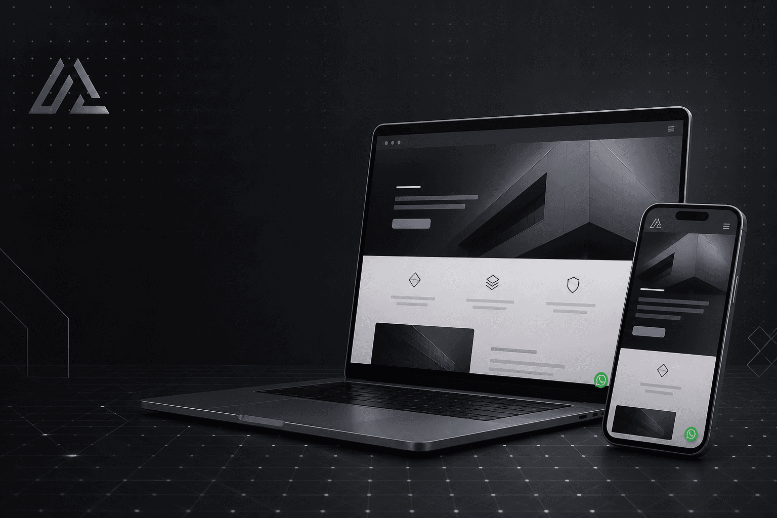 Digital Showcase package — one-page web presence