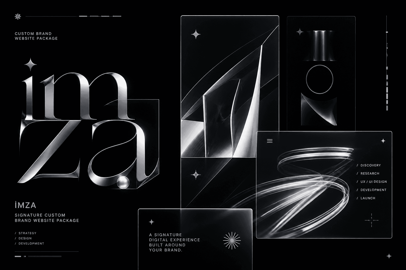 NYKSORA Signature package — custom brand website